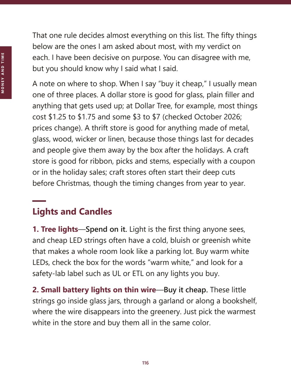 Chapter 14: Buy it or skip it, lights and candles